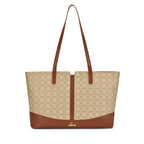 Lavie Women's Mono Freya Monogram Print Tote Bag for Women | Tote Bag for Work | Ladies purse | Stylish Shoulder Bag | Gift for Women