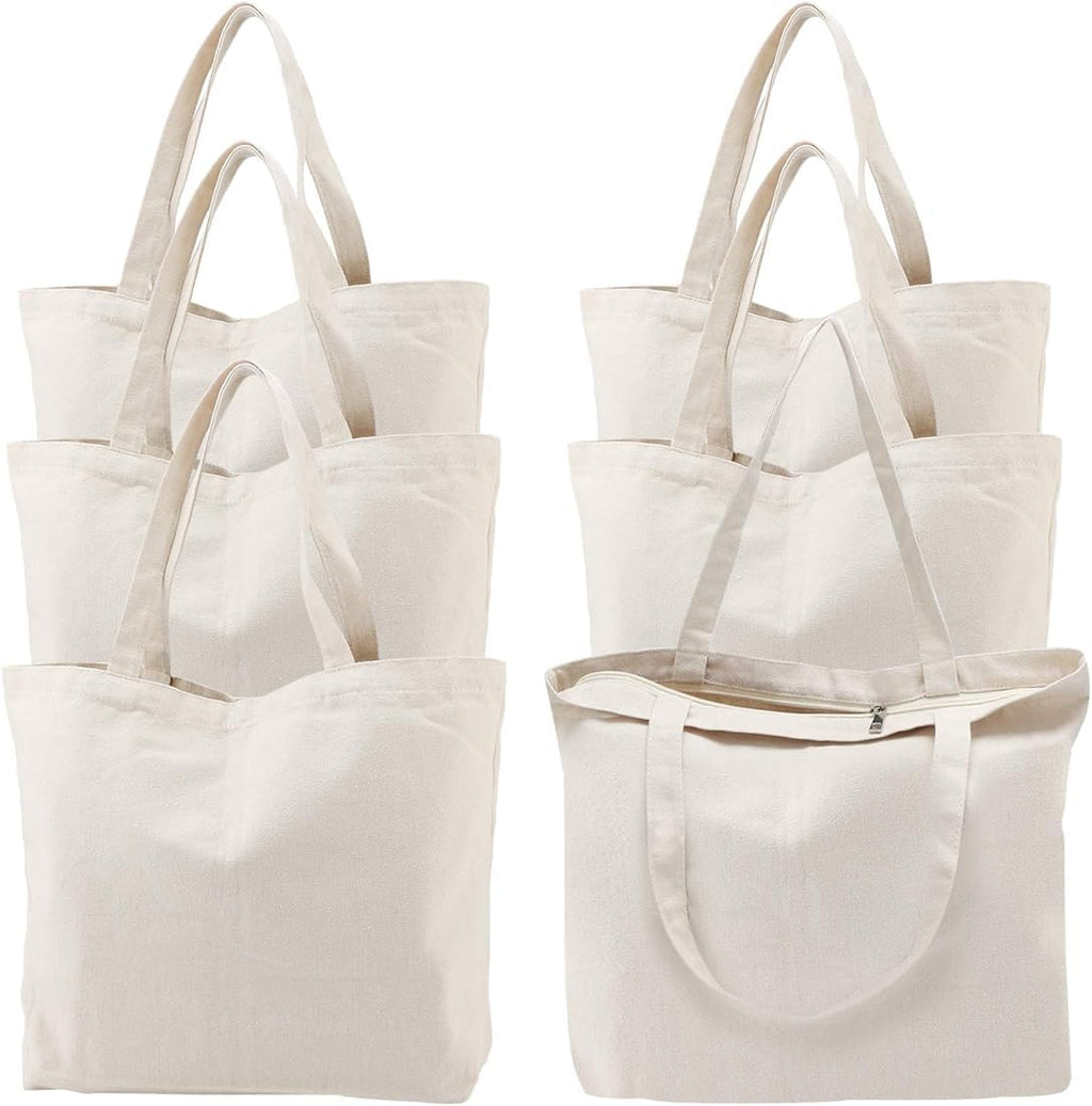 COTTON Tote Bag 100% Cotton - SET OF 3