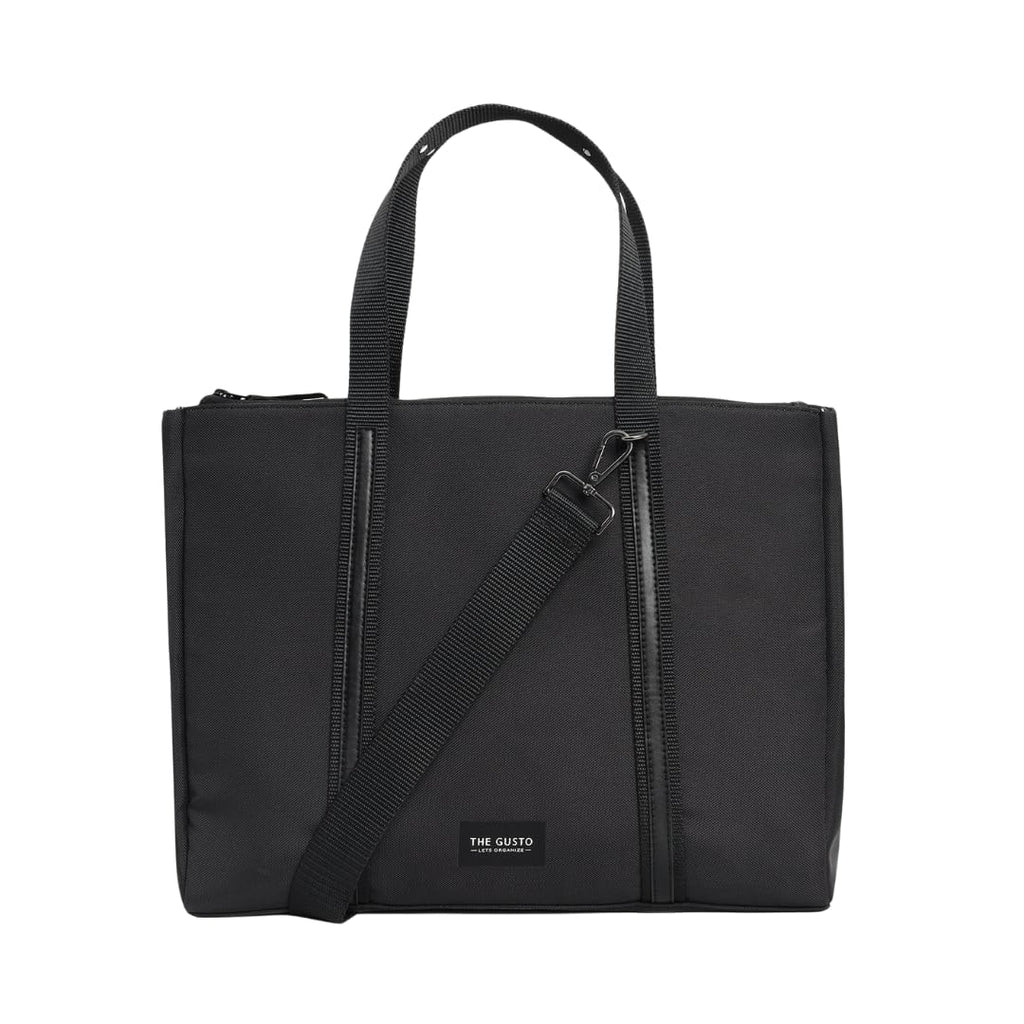 The Gusto Unisex Tote Bag (14, Black)
