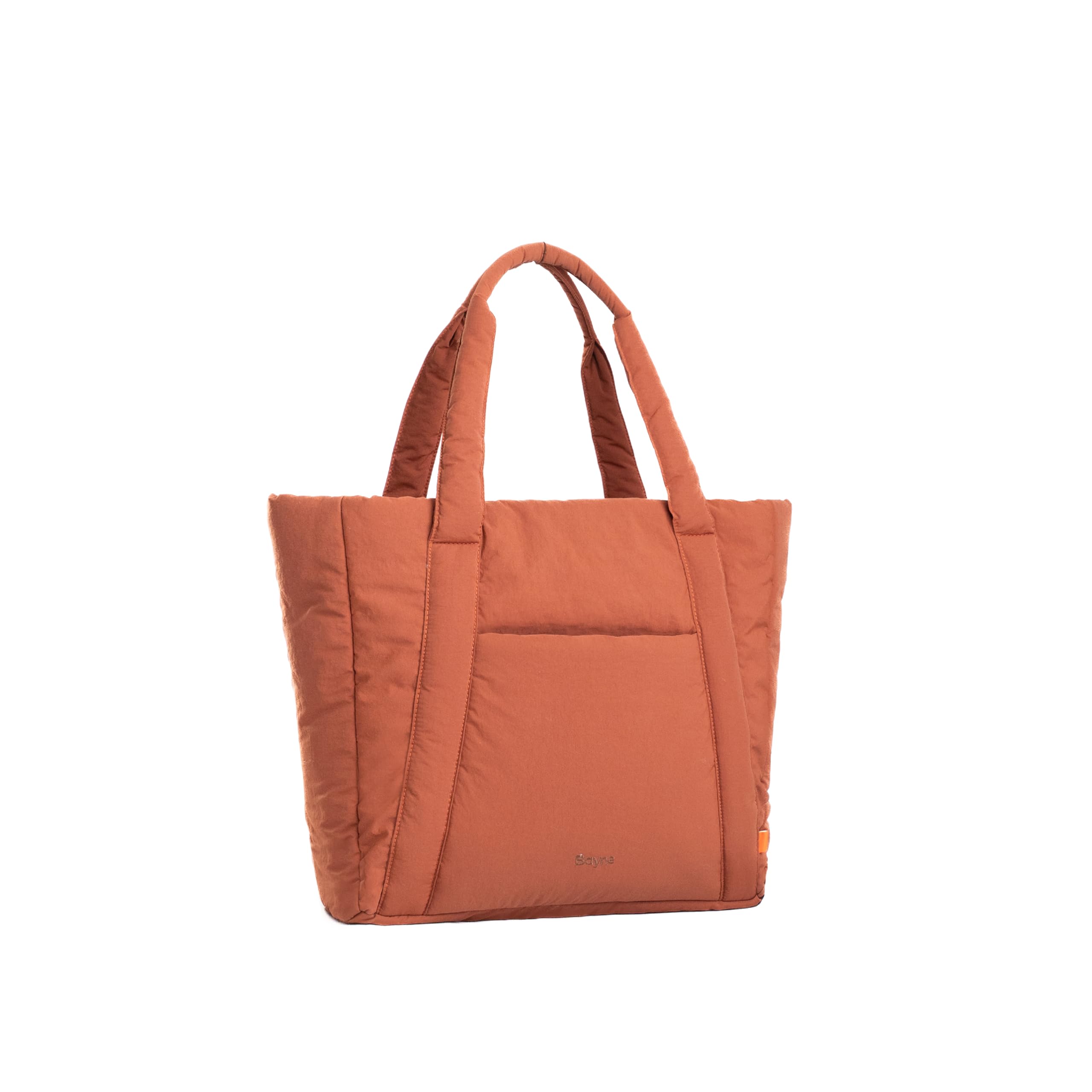 Bayne Tote Bag for Woman | Large Size Laptop Bags for Women Office Use | Waterproof Handbag for Women | Elegant Office Bag for Woman | 16 inch Laptop (Brown, 16 Inch Laptop)