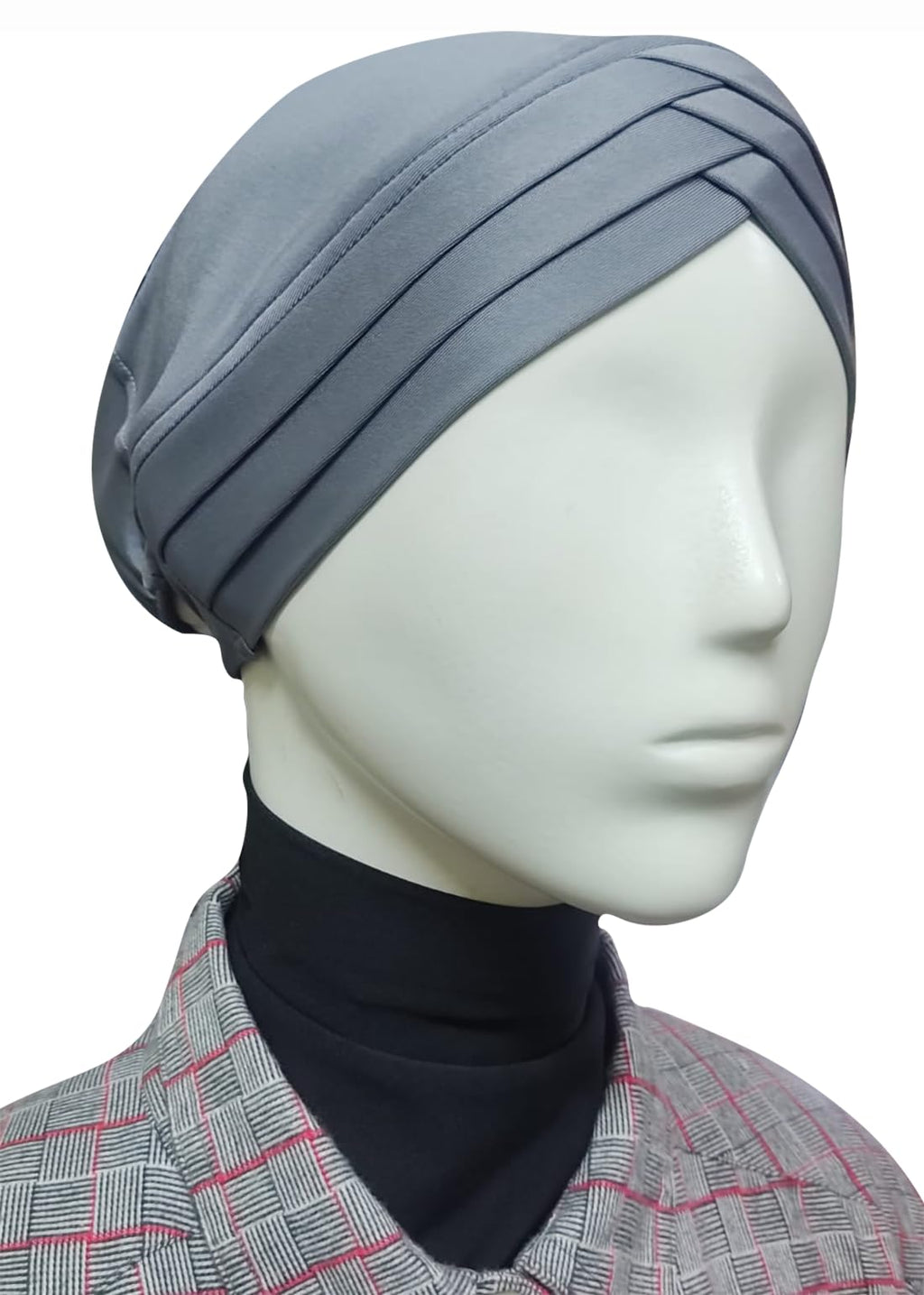 TCP Women’s Turban Cap Premium Jersey Under Scarf,Bonette InnerCap,Headscarves,Hijab (SilverGrey)