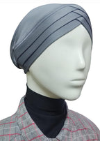 TCP Women’s Turban Cap Premium Jersey Under Scarf,Bonette InnerCap,Headscarves,Hijab (SilverGrey)