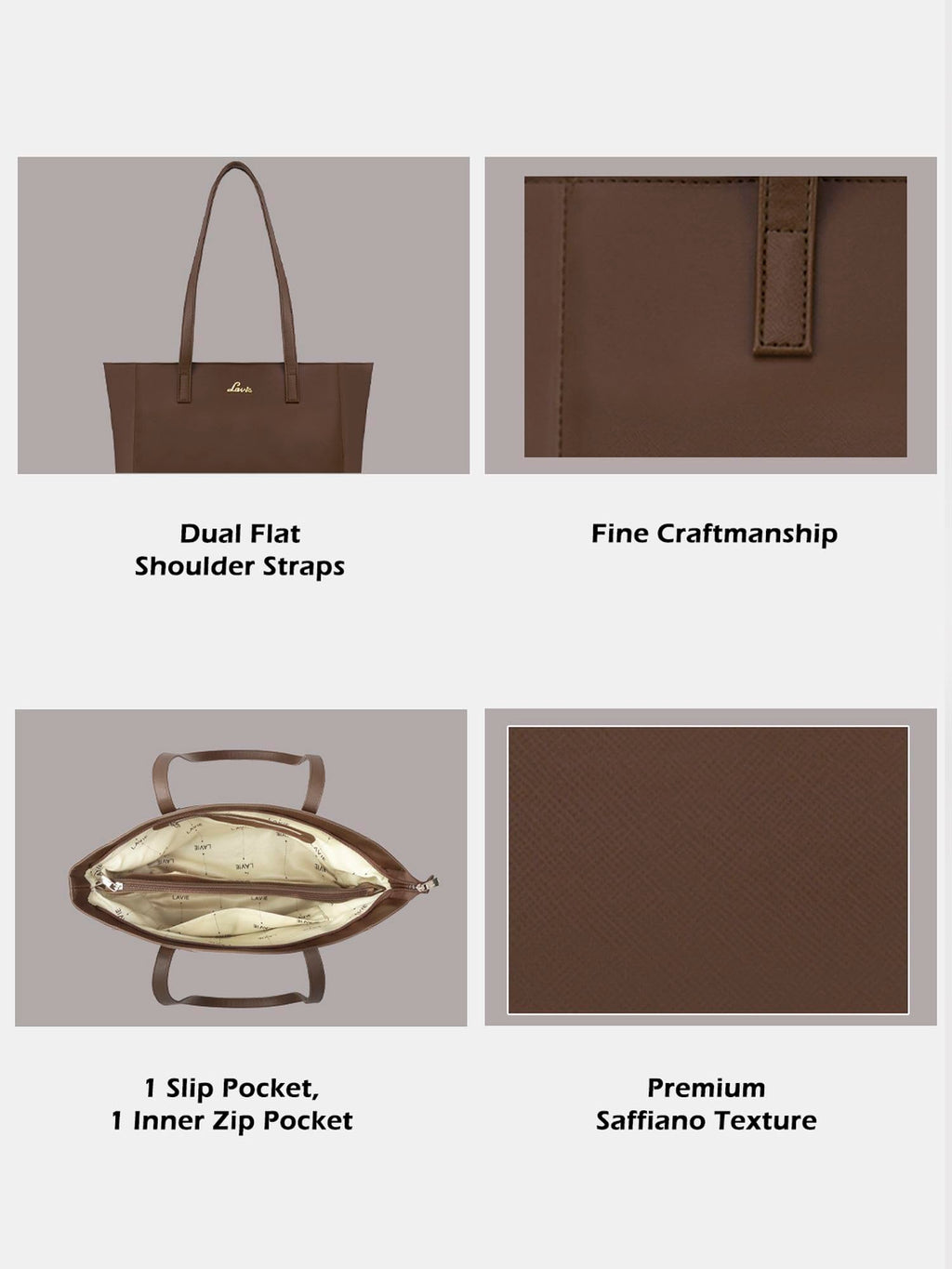 Lavie Women’s Betula Large Tote Bag | Ladies Purse Handbag