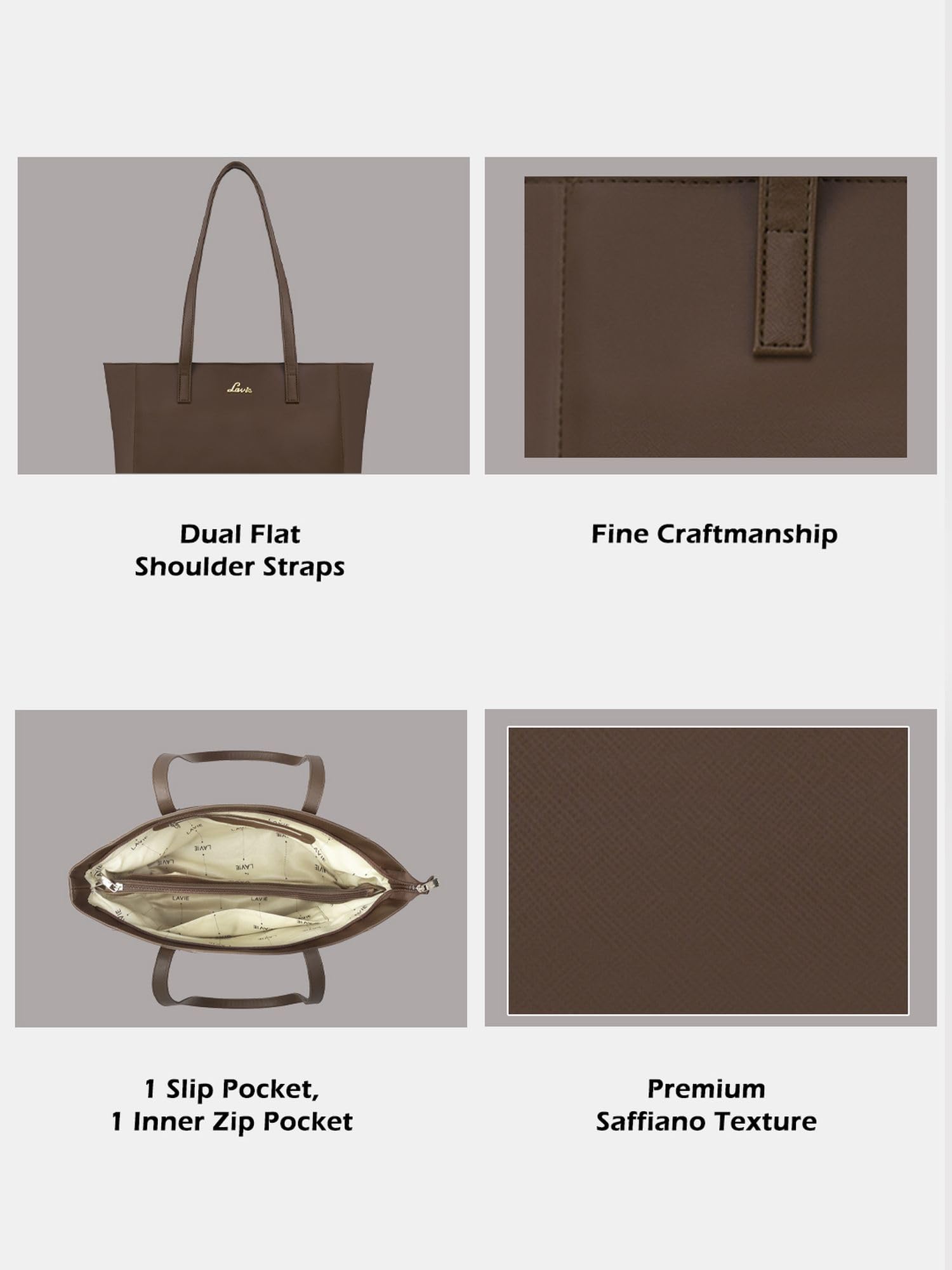 Lavie Women’s Betula Large Tote Bag | Ladies Purse Handbag