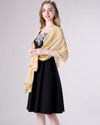 Soft Chiffon Scarve Shawls Wraps for Dresses Women Accessories