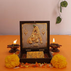 STARLIGHT Laddu Gopal Charan Paduka Box Portable Pocket Temple