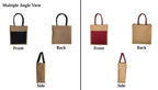 FOONTY Daily use Women Tote/Lunch/Gym Bag(Combo of 2,Multicolor,Fab-31C)