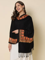 Pashmoda Women Bahaar Embroidered Stole (Size 71X203 CM)