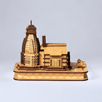 DIGGY ARTS Shri Kedarnath Dham Temple in 3D Model | Miniature Kedarnath Wooden Temple for Home & Office | Pooja Mandir (8 x 6.5 x 4.8 inches)