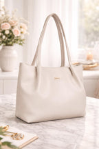 SPOTIC Synthetic Leather Premium Tote Handbag for Women – Elegant Large Shoulder Bag for Office, Work & Daily Use