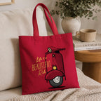 The Purple Tree Life is a Beautiful Ride Tote Bag - 1 Pc, Women Tote Bag, Ecofriendly Canvas Tote, Stylish Bags For Women