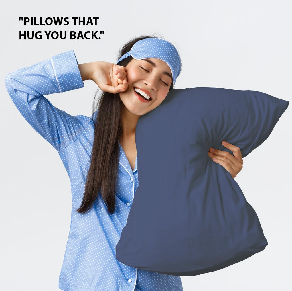 BSB HOME® 220 TC Premium Microfiber Solid Plain Pillow Covers | Ultrasoft Breathable Envelope Closure| Pack of 2 Pillow Covers King Size (Blue Teal Color, 20 x 30 Inches)