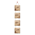 Artvibes Quotes Designer Square Wall Hanger MDF Wooden for Home Decor | Office | Living Room | Bedroom | Gift | Decor Item | Home Decoration Items stylish | Wall Hanging Decorative Items,(WH_3308NR)