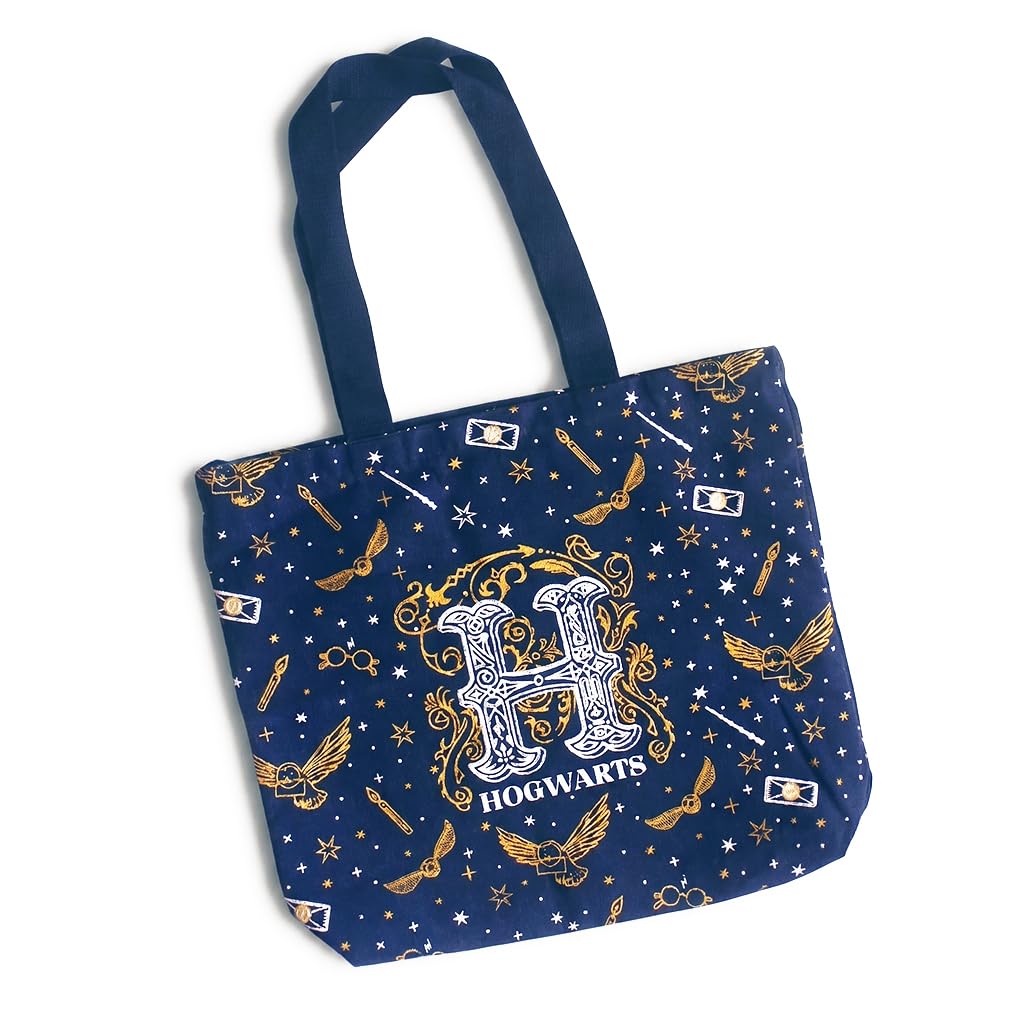 Scribbles Inc Canvas Tote Bag for Women and Men Shopping Bag/Multipurpose Eco Friendly Shoulder Bags Great Gift for Rakhi, Diwali, Birthday Gifts - Hogwarts New