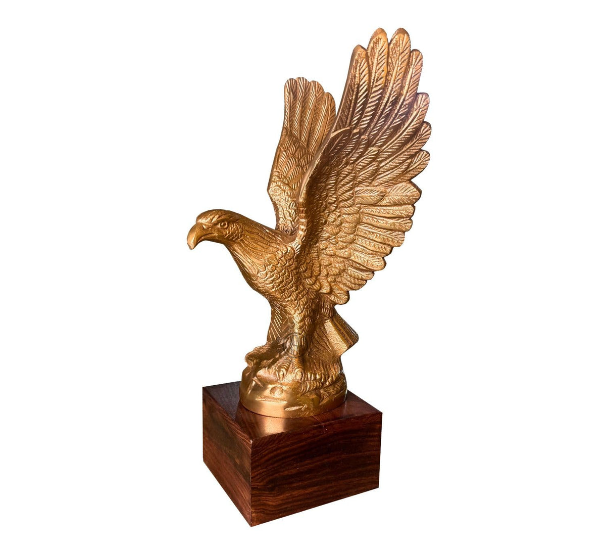 DSH DSH Flying Eagle Statue Sculpture Decorative Handmade Garuda Statue for Home Decor Office Table Decoration Handcrafted Showpiece (Large)