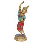 ARTVARKO Tibetan Buddhist Maya Devi Mother of Shakyamuni Buddha Brass Statue Showpiece for Home Décor Gift Vastu Fengshui 8.5 Inch