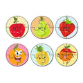 Artvibes Fruits Premium Wooden Puzzles for Kids | Jigsaw Puzzles for Kids Age 2-5 | 4 Piece Puzzles | Toddlers Wooden Puzzle (PZ_603NN), Set of 6