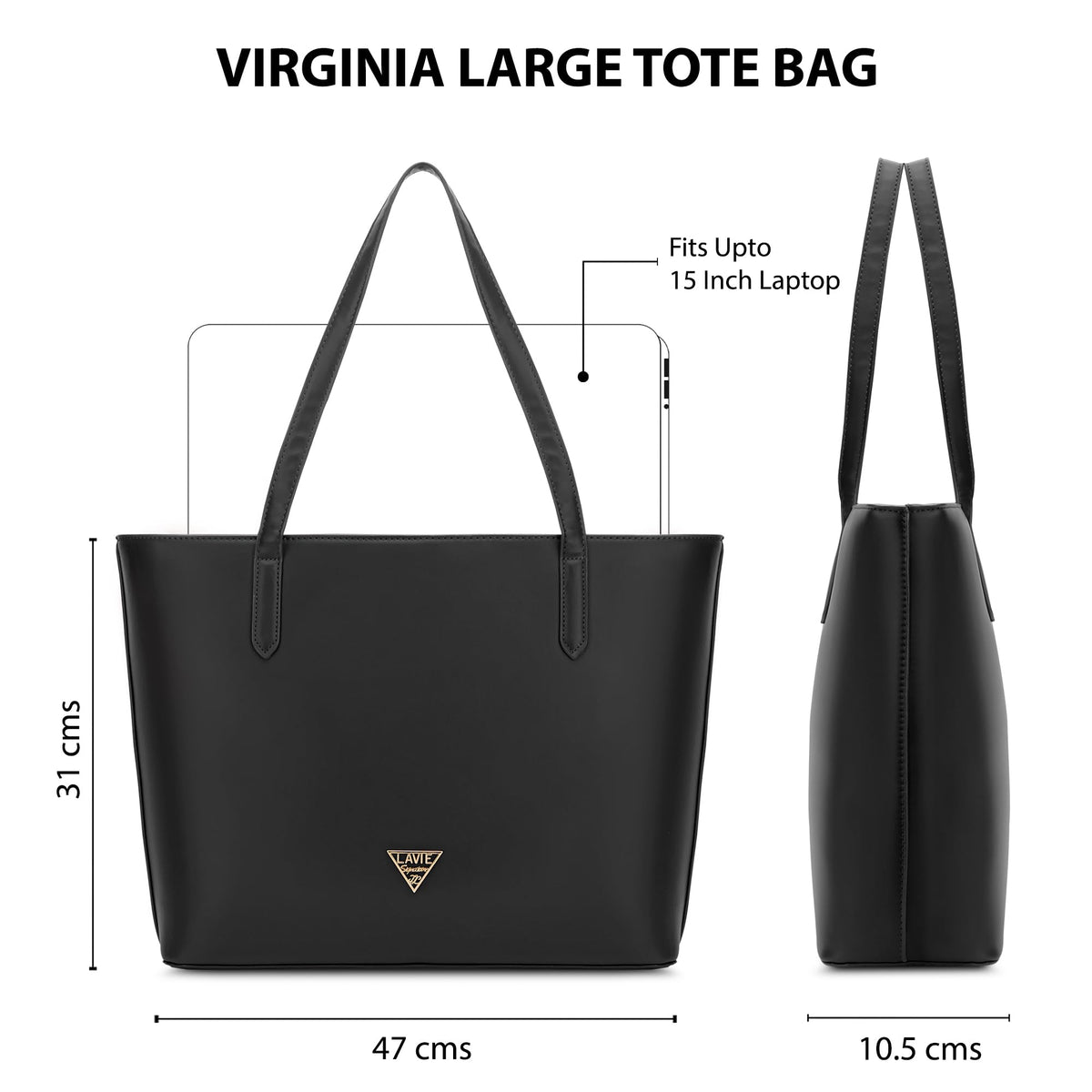 Lavie Signature Women's Virginia Tote Handbag | Tote Handbag for Work | Ladies purse | Stylish Shoulder Bag | Gift for Women