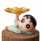 SRJMH Shinchan Key Holder Resin Statue Candy Bowl Holder,Cartoon Figurine Decorative Showpiece for Home, Office, Bookshelf, Bedroom & Living Room Decor.