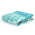 Divine Casa 120 GSM Dohar Single Bed Cotton Reversible Quilt AC Blanket for Winter Soft Light-Weight Bed Razzai - Pack of 1 (Blue and Grey, 140 x 210 CM) Kafalo