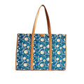 TEAL BY CHUMBAK Women's Office Tote Bag, Printed Canvas Shoulder Bag for College, Work and Travel, Stylish and Durable with Laptop Compartment