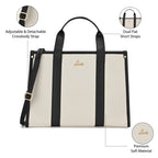 Lavie Women's Luxa Colourblock Pro 15 Inch Laptop Tote Handbag | Tote Bag for Work | Ladies Purse | Stylish Shoulder Bag | Gift for Women