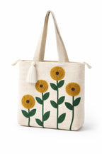 OLL OO LA LA BEAUTY Canvas Tote Bag for Women | Tote Bag | Pinterest Shoulder Bag | Cotton Shoulder Bag | Boho Tote Bags | Casual Daily Use Handbag for Office, College, Shopping & Travel - DGSN-03