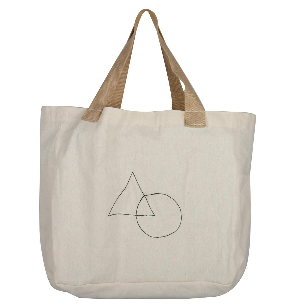 Vissage Premium Cotton Canvas Reusable Grocery Bag