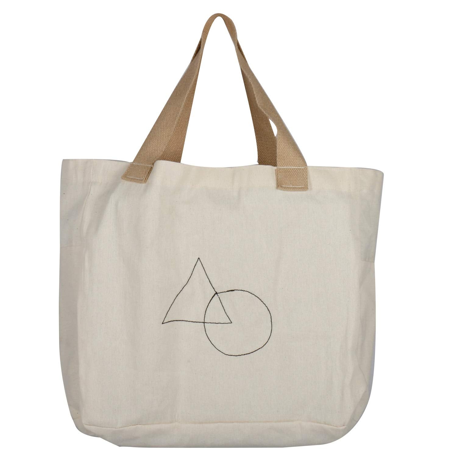 Vissage Premium Cotton Canvas Reusable Grocery Bag