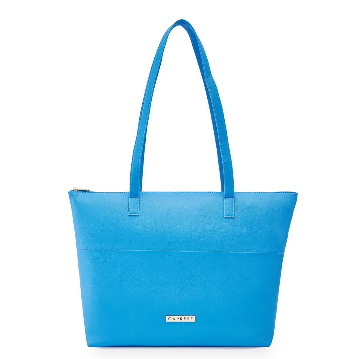Caprese womens ANNIKA T Large BLUE Tote Bag