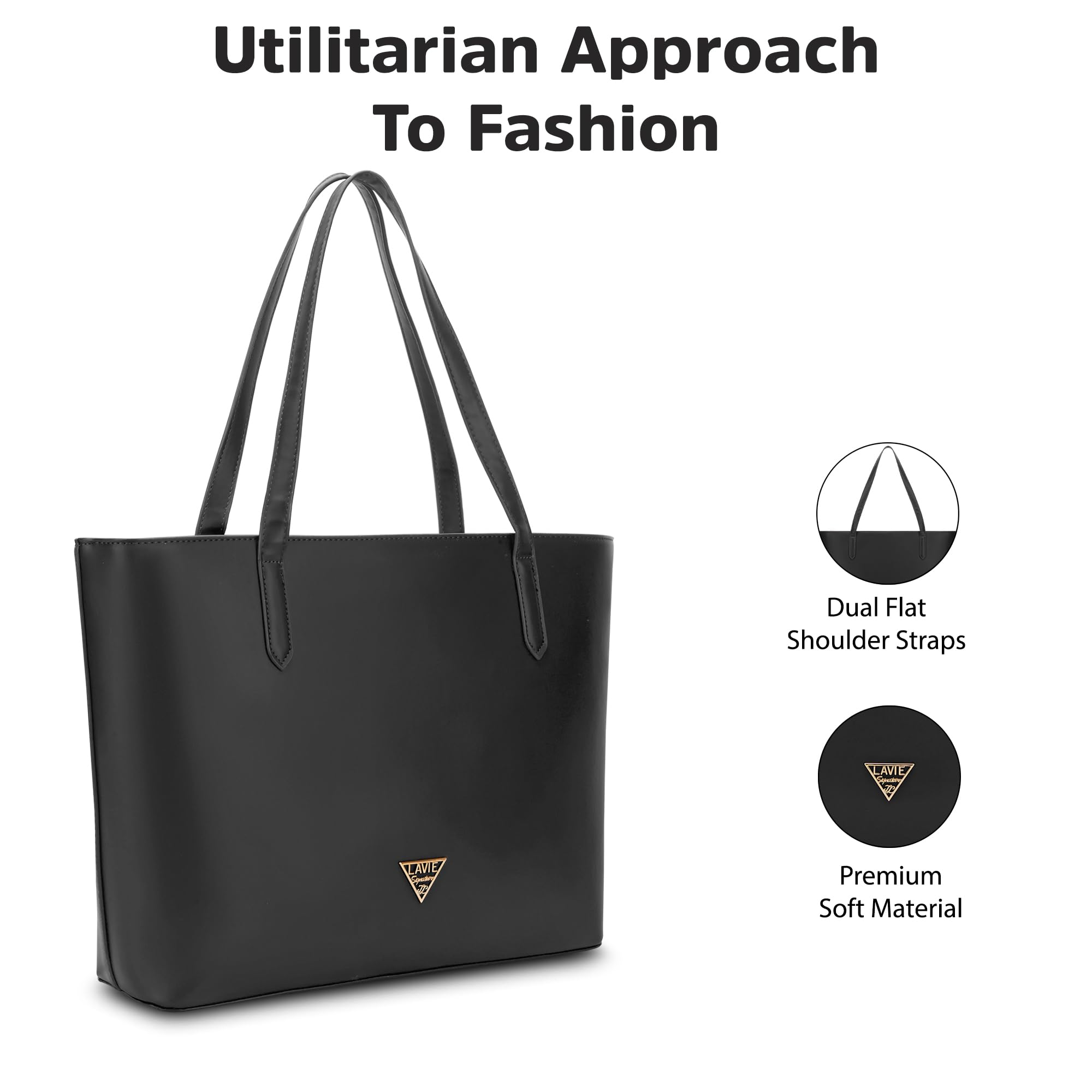 Lavie Signature Women's Virginia Tote Handbag | Tote Handbag for Work | Ladies purse | Stylish Shoulder Bag | Gift for Women