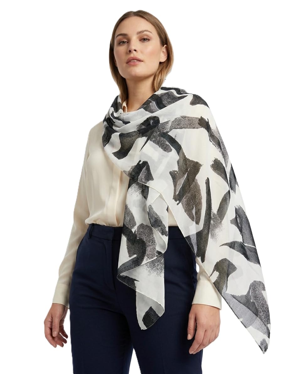 SAHIL SCARF PREMIUM LIGHTWIEGHT PRINTED SCARF WITH BREATHABLE FABRIC AND BOLD LUXURY DESIGN (180X70CM)