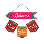 Artvibes Wall Hanging Home Decorative Wall Art for Living room | Bedroom | Gifts | Wall Hanger for Decoration | Modern Decor | Artwork | Wall Sculpture | Signs & PlaquesArt Print (WH_6417NR)