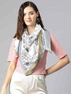 SILK LAND Women's Digital Printed Scarfs
