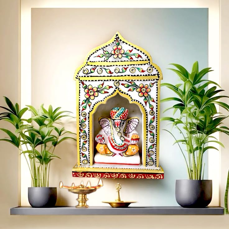 Super Marble Small Size Temple with Murthi