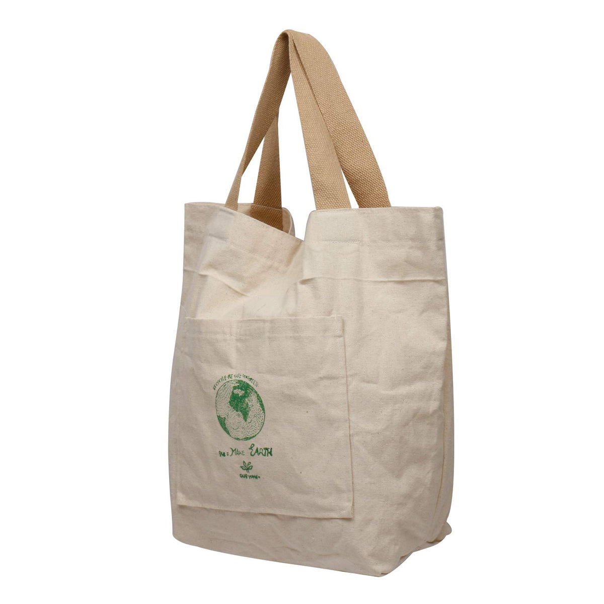 Vissage Premium Cotton Canvas Reusable Grocery Bag