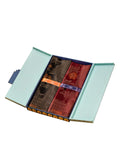 Pashmoda His and Her Gift Set of Kaani Stoles With Wooden Gift Box