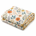 Reversible Cotton Dohar for Single Bed | 3 Layer Soft Lightweight AC Blanket | Breathable All Season Blanket for Adults & Kids | Housewarming & Festival Gift (60 x 90 Inch) - Design 4 (Pack of 2) Kafalo