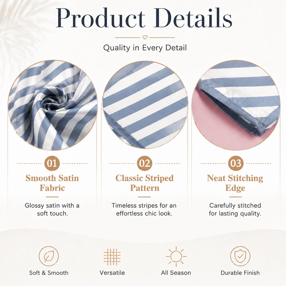 4pcs Neck Hair Scarf for Women Stylish Scarves for Styling Handbag Decor