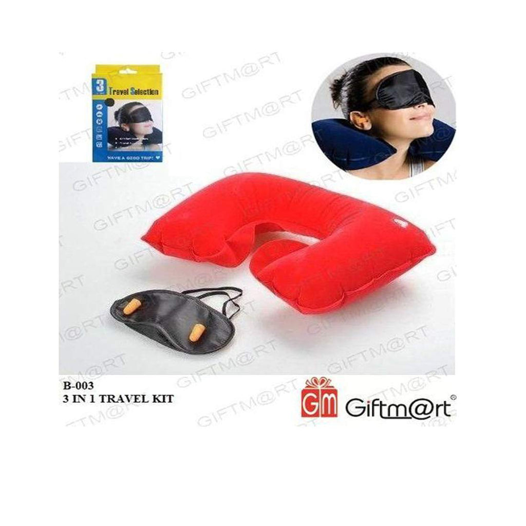 GREELI Rover Travel Neck Pillow – Soft Fiber Filled with Snap Button, Plush Fabric, for Flight, Bus, Car, Neck Pain Relief (Grey with Eye Mask)