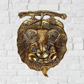 Prince Home Decor & Gifts White Metal Leaf Ganesh Main Door Hanging for Home Decor