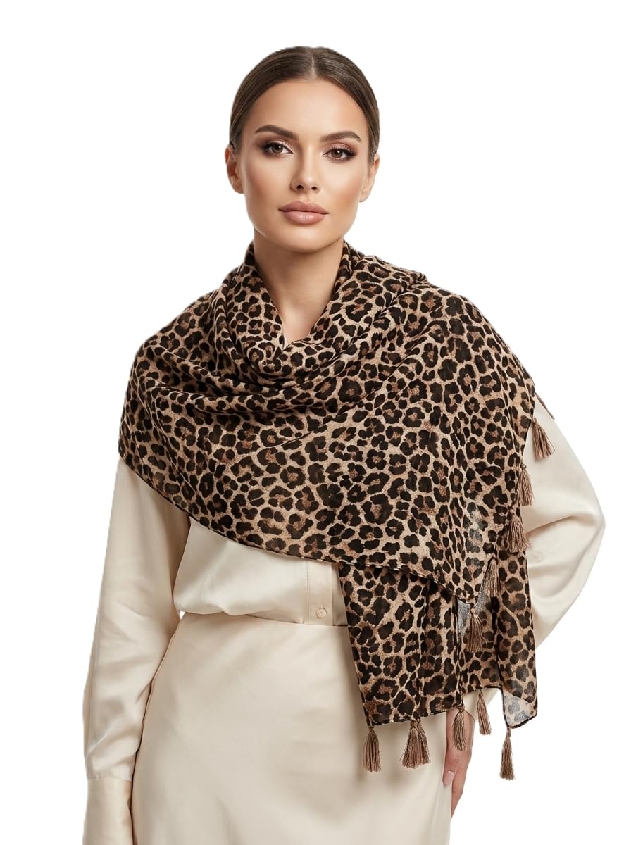 SAHIL SCARF Premium Multicolor Fancy Scarf Lightweight & Comfortable for All Seasons (180x55CM)