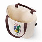 Palestine Will Be Free Tote Bag, Natural Cotton Canvas, 16x18 Inch, Reusable Shopping Bag with Comfortable Handles