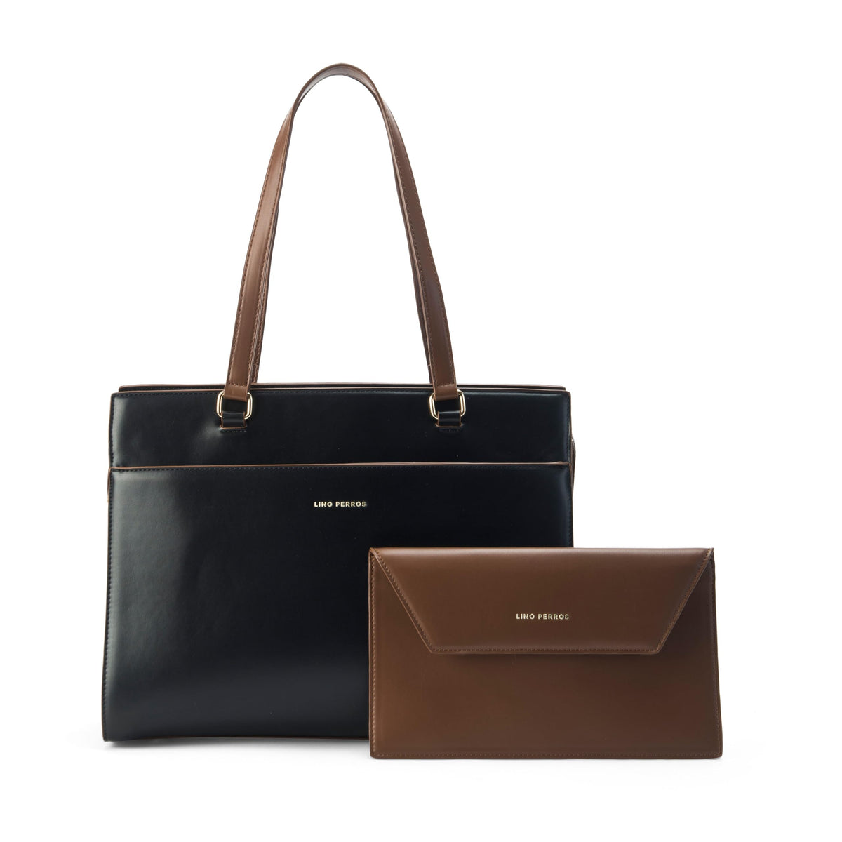 Lino Perros Monroe Sophisticated Black Tote Bag