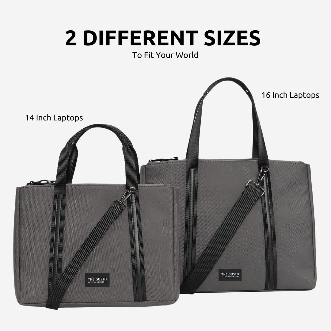 The Gusto Unisex Tote Bag (16, Slate Grey)