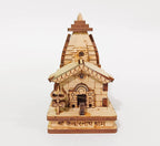 A&S Ventures Kedarnath Temple 3D Miniature Kedarnath Mandir Shree Kedarnath Dham, Lord ShivJi Car Deshboard,Home, Office, Decorative