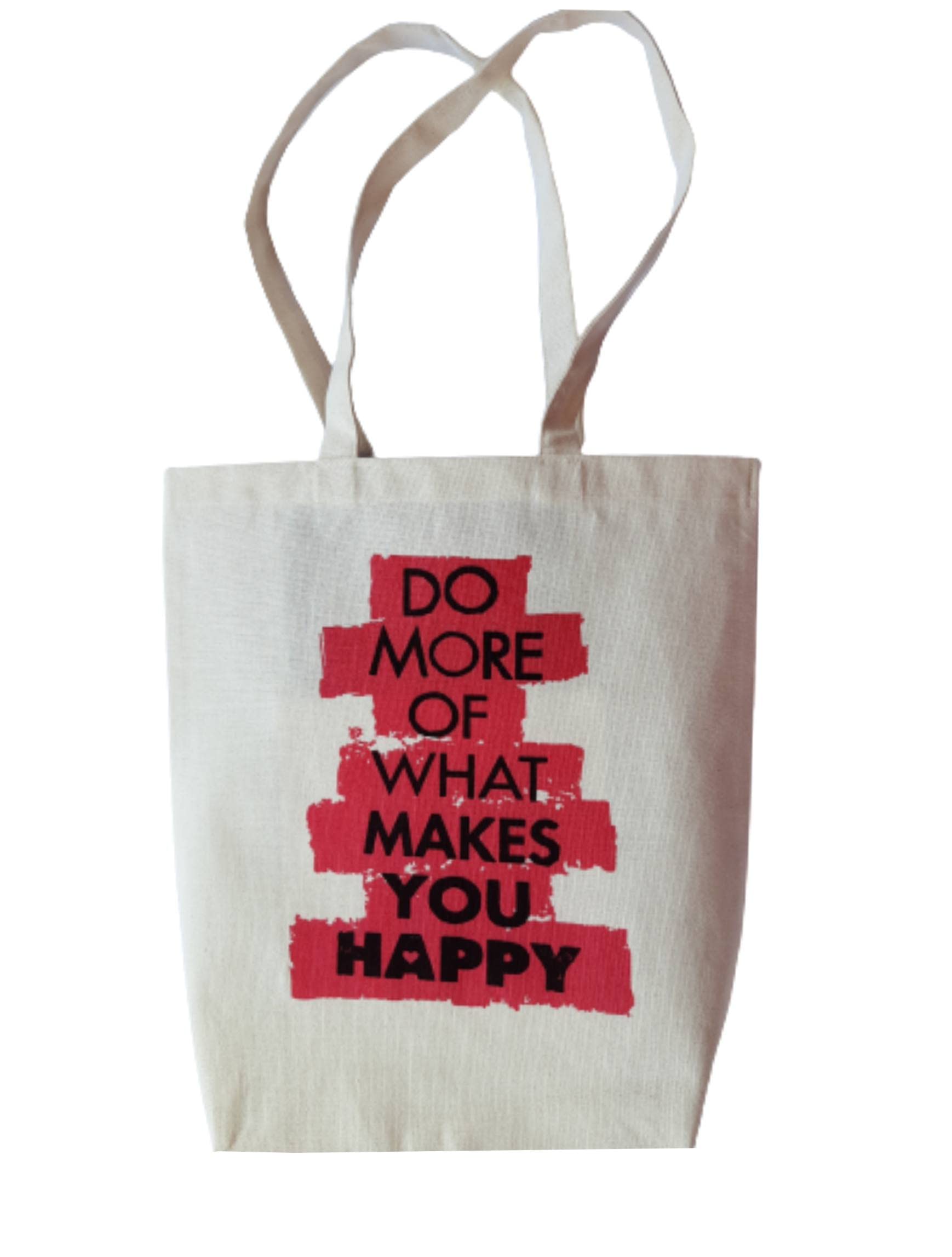 Ero Cotton Tote bag | Reusable Shoppers Shoulder Bag | Cotton Shopping/Grocery Bag | Cotton carry bag (Pink)
