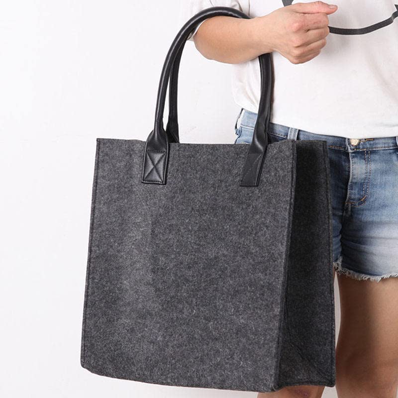 Handcuffs Tote Bags For Women | Felt Bag | Shopping Totes | Grocery Handbags | Shoulder Purse | Multipurpose | Reusable | Carry | Hobo