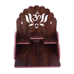 nexat Art Wooden Wall Hanging Temple for Home and Shop,Office and Home showpiece Temple(Size:28 X 26 X 28 inch) (5)