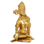 ARTVARKO Brass Murti of Lord Indra Dev Mahavastu Rain God | Inder Dev | Vastu Remedy | FengShui | Height 9.5 inches